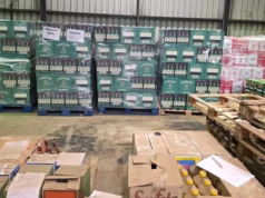 Autoridade Tributária de Moçambique apreende 760 caixas de bebidas alcoólicas no combate ao contrabando